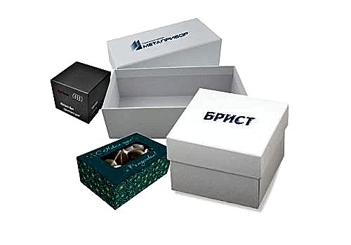 подарочные коробки - упаковочная продукция