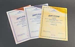 печати дипломов